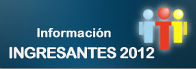 Ingresantes 2012
